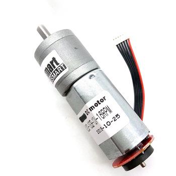 China Bringsmart JGA20-180B DC Motor Encoder Speed Totally Enclosed Electric Motor Center Shaft Mini Hall Code Disk Engine 12 Volt Gearbox Machine for sale