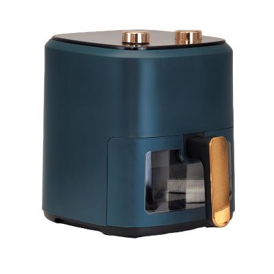 China Hotel Factory Directly Wholesale Digital Air Oil Free Electric Deep Fryer With Visible Window for sale