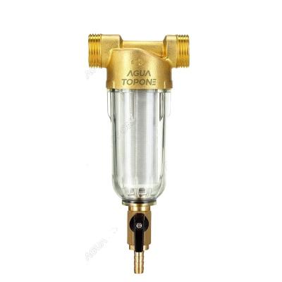 China Whole Car House Spin Down Sediment Water Filter Reusable Flushable Water Pre-Filter for sale