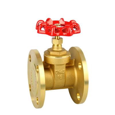 China General Flange Heavy Duty Heavy Duty Copper Forged Brass Gate Valve 1/2