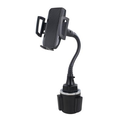 China CZ90856 Flexible Universal Cup Holder Support Width Of 55 To 100 Mm Leg Car Mount With Carbon Fiber Surface for sale