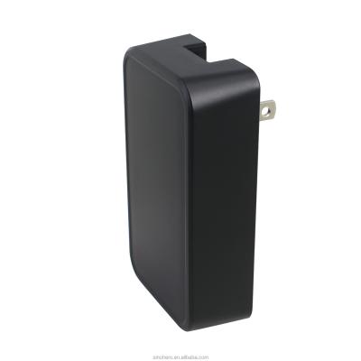 China Ultrathin GaN Mobile Phone ETL Approved Dual PD 65W Output Travel Charger for sale