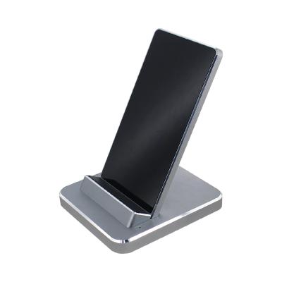China Microphone Full-metal Wireless Stand Fast Charger 15W for sale