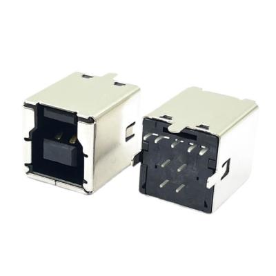 Chine USB3.0 Type B PCB féminin Socket de connecteur USB DIP Noir HF 180 degrés Forme en T à vendre