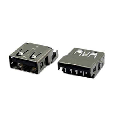 China CH1.54mm PA9T Negro DIP Conector USB Micro 5 Pin A Hembra 90 Grados RVS en venta