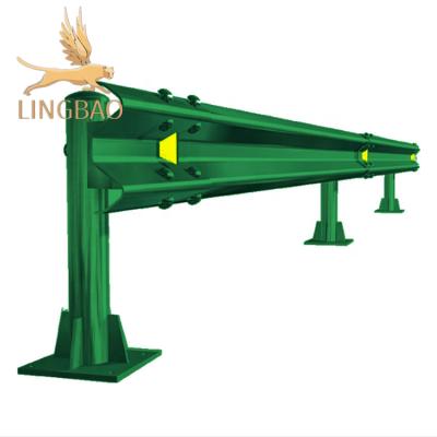 China Highway Safety Customized Roadway Safety Customized High Speed Guardrail Spray W Beam Plastic Guardrail for sale