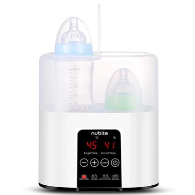 China Advanced Electric Constant Temperature Smart Panel LED Display Screen Fits 2 Sterilizers 4 Baby Bottles in 1 Baby Bottle Warmer for sale
