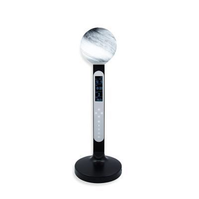 China LCD display control/multi-angle adjustable Modern Interior Luxury Design Design Lighting Led Table Lamps multifunctional Speaker Smart Home Lights for sale
