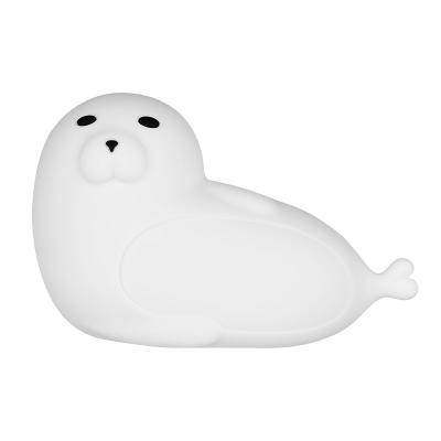 China Cartoon Small USB charging soft silicone intelligent LED baby light color light children's baby room sleeping light room decorative lamp for sale