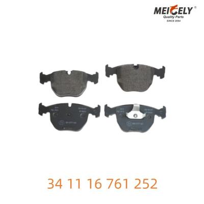 China Race-Tested 34 11 16 761 252 Brake Pad Set Proven Reliability For BMW for sale