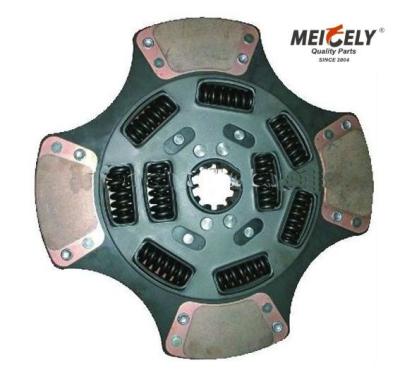 China Tamaño 387mm*10mm*51m m del botón del cojín de CD128362 Truck Clutch Parts Disc 6 en venta