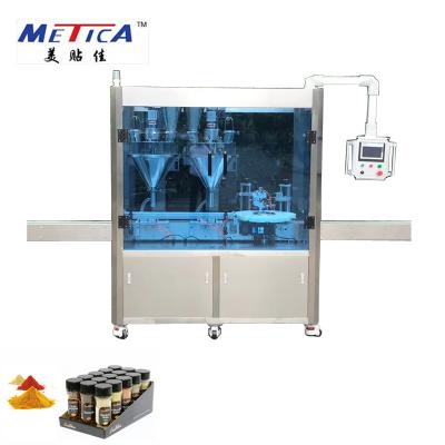 Cina materiale da otturazione e tappatrice di 220V 3kw Monoblock per la polvere del pepe in vendita