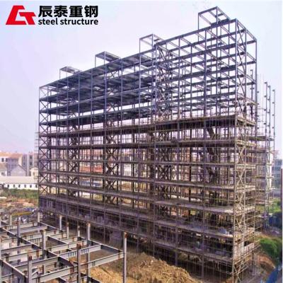 China Metal Grid Steel Structure High Rise Building Apartment High Strength for sale
