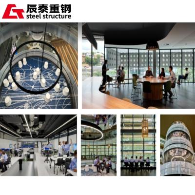 China Aesthetically Pleasing Steel Based School With Ample Greenery for sale