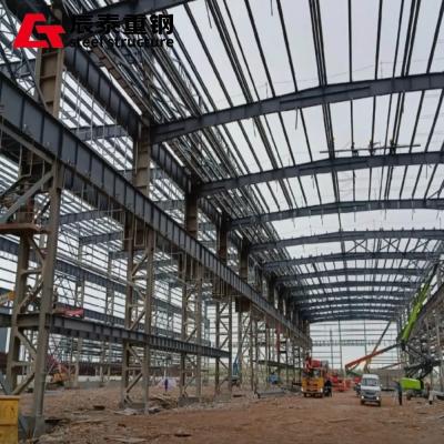China Wind Resistant Steel Structured Petrochemical Raw Material Pretreatment Multi Storey Workshop for sale
