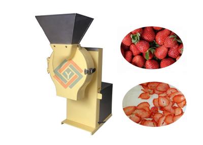 Chine trancheuse 200KG/H de banane de fraise d'équipement de transformation de fruits de 110V 220V à vendre