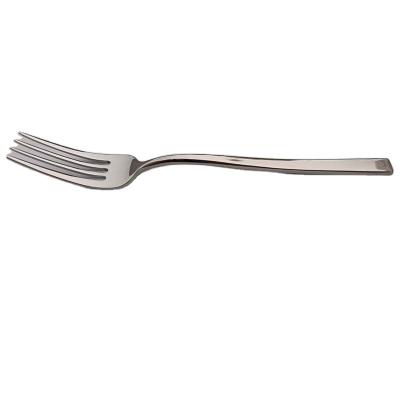 China SF SAM Hot Sales 18-10 Stainless Steel Handle Viable Square Shape Salad Serving Fork Meat Serving Fork for sale