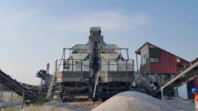 China Mobiel Concreet van de het Kopermijn van de Blokmaalmachine Ijzererts 130 TPH-de Machines van de Cementmaalmachine Te koop