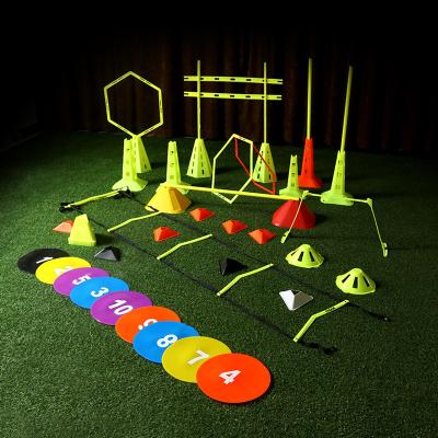 China Agility Training Multifunctional Speed Agility Training Equipments Marker Cones Circles Agility Racks Rings For Soccer Basketball Football for sale