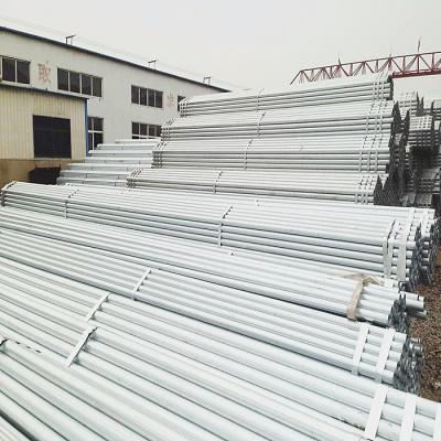 China Structure Pipe ERW BS EN10219 Galvanized Steel Pipe GI Pipes Scaffold Tubes Scaffold Pipe for sale