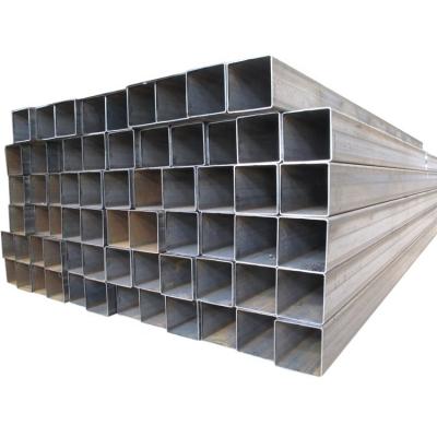 China Low Carbon Structural Pipe MS Sections Hollow Pipe Galvanized Rectangular Steel Pipe for sale