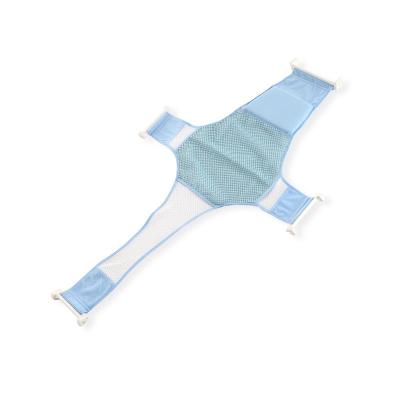 China Portable Cheap Plastic Foldable Eco-Friendly Baby Bathtub Portable Bath Bed With Bath Net for sale