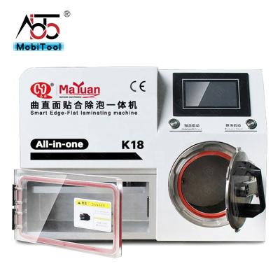 China Mobile Phones Air Compress Vacuum Pump Debubbler All IN ONE Mobile Phone LCD OCA Laminating Machine for sale