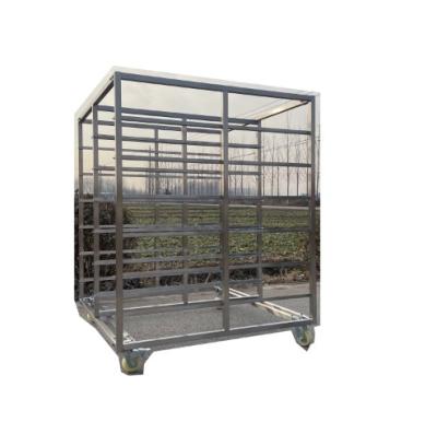 China SS 201 304 Stainless Steel Tray Rack Trolley For Industrial Baking for sale