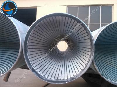 China Telas de fio robustas da cunha de Johnson para a transformação de produtos alimentares/instalação petroquímica à venda