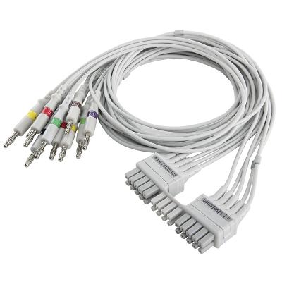Cina Leadwires di Mortara ECG 9293-041-50 Leadwires di elettrocardiogramma della banana di IEC 4,0 in vendita