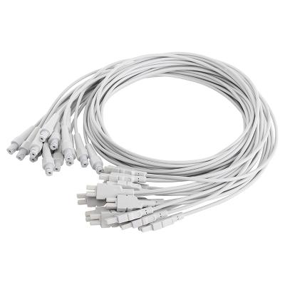 Cina Fili di piombo di camma 14 ECG di GE 420101-002 Leadwires di elettrocardiogramma della banana di IEC 4,0 in vendita