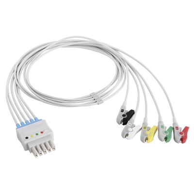 Cina Datex Ohmeda 545316 di GE 545318 2,0 5 cavo del monitor paziente di elettrocardiogramma del cavo ECG in vendita