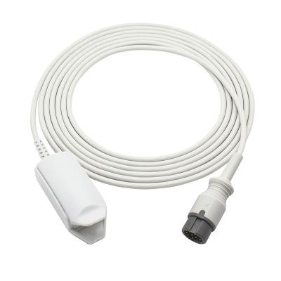 中国 Mindray T5 /T8 0010-20-42712 572A SpO2センサーのOxi-maxの技術8 Pin大人指クリップ携帯用Spo2調査 販売のため