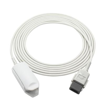 中国 GEのDatexのOhmeda SpO2センサーOXY-F4-MC TruSignalの技術のTruSat再使用可能なED 9Pin TS-F4-MC SpO2の調査 販売のため