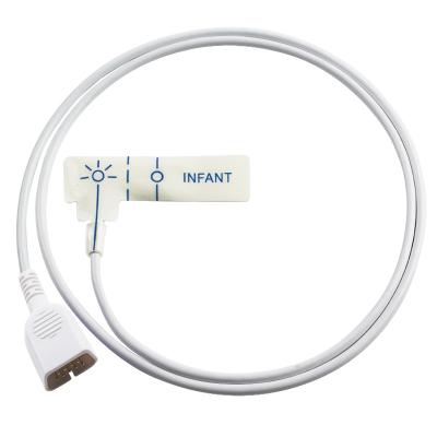 China Nihon Kohden TL-252T TL-274T disposable SpO2 Sensor Infant white Foam disposable SpO2 Probe for sale
