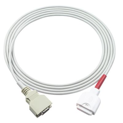 China Tecnologia vermelha LNCS 2526 de for M-asi-mo 2525 2524 14 cabo de extensão paciente do adaptador do cabo SpO2 do sensor do Pin SpO2 à venda