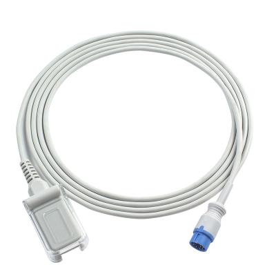 China O sensor SpO2 da tecnologia 15-031-0007 de Biolight Digital cabografa a extensão do adaptador SpO2 cabografa o cabo paciente à venda