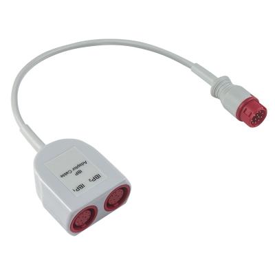 Китай Mindray 12pin до двойного IBP адаптерного кабеля Mindray 12pin расширительный кабель продается