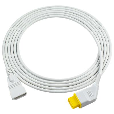 China Nihon Kohden IBP Adapter Cable 14pin to PVB Connector BSM-2300 BSM-6000 series BSM-6301K for sale