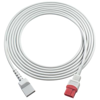 China Spacelabs IBP Adaptador Cable 10pin Com Utah Conector Pressão sanguínea IBP Extension Cable à venda