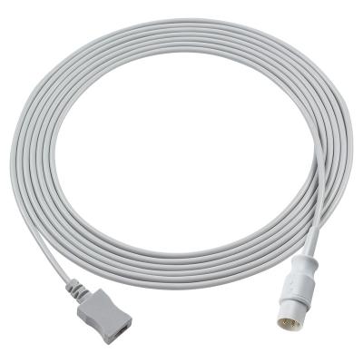 China 3.0M PVC Air Shield Temperature Adapter Cable to Dual Pin Connector Proximal with Rectangular Connector for sale