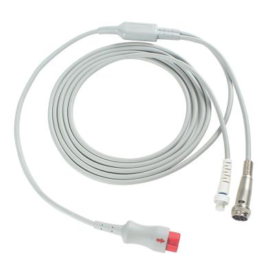 China Mindray 12Pin 0010-30-42743 Cardiac Outout Y Cable CO Cable Two Temperature Connection for sale
