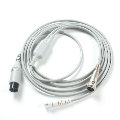 China Compatible Spacelabs Cardiac Output Cable with Baxter Edwards /Abbott Injectate Temperature Probes for sale