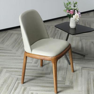 China Office Softshell Side Chair Wooden Wood Dining Chair Oak Chair for sale