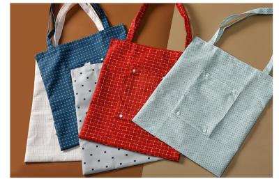 China Reusable Foldable Shopping Bag Folding Tote Shopping Bags reusable grocery shopping bags for sale