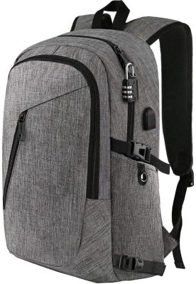 China Business Laptop Backpack with USB Charging Port Fits 15.6 inch Laptop, outdoor traveling waterproof sport backpack, for sale