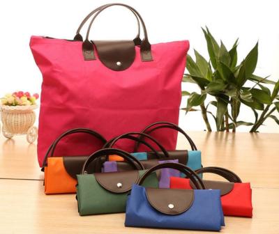 China Reusable Foldable Shopping tote Bag Folding Tote Shopping Bags reusable grocery shopping bags bag factory for sale