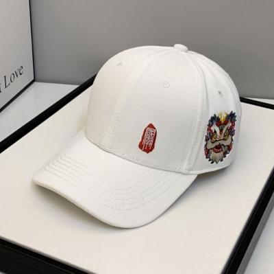 China Design crossed out your own baseball cap embroidery logo 6 panel promotional baseball caps back custom baseball cap for sale