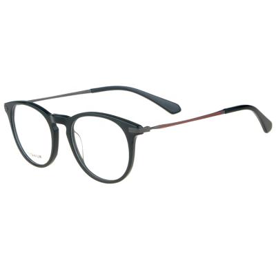 China Fashionable T013 Vintage Round Reading Glass Eyewear Smart Frame Titanium for sale