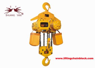 China 10 Ton Electric Chain Hoisting System Hook Type 3-30M Lift Height 220V-440V à venda